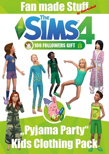 Pyjama Party Kids Clothing Pack créé par Standardheld