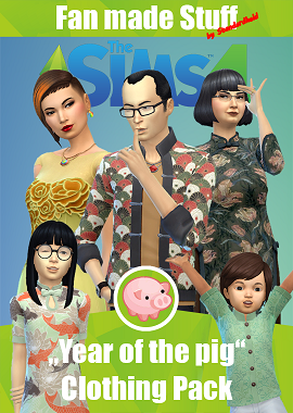 Year of the pig Clothing Pack créé par Standardheld