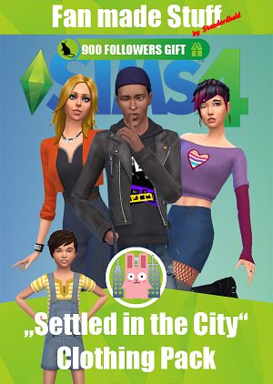 Settled in the City Clothing Pack créé par Standardheld