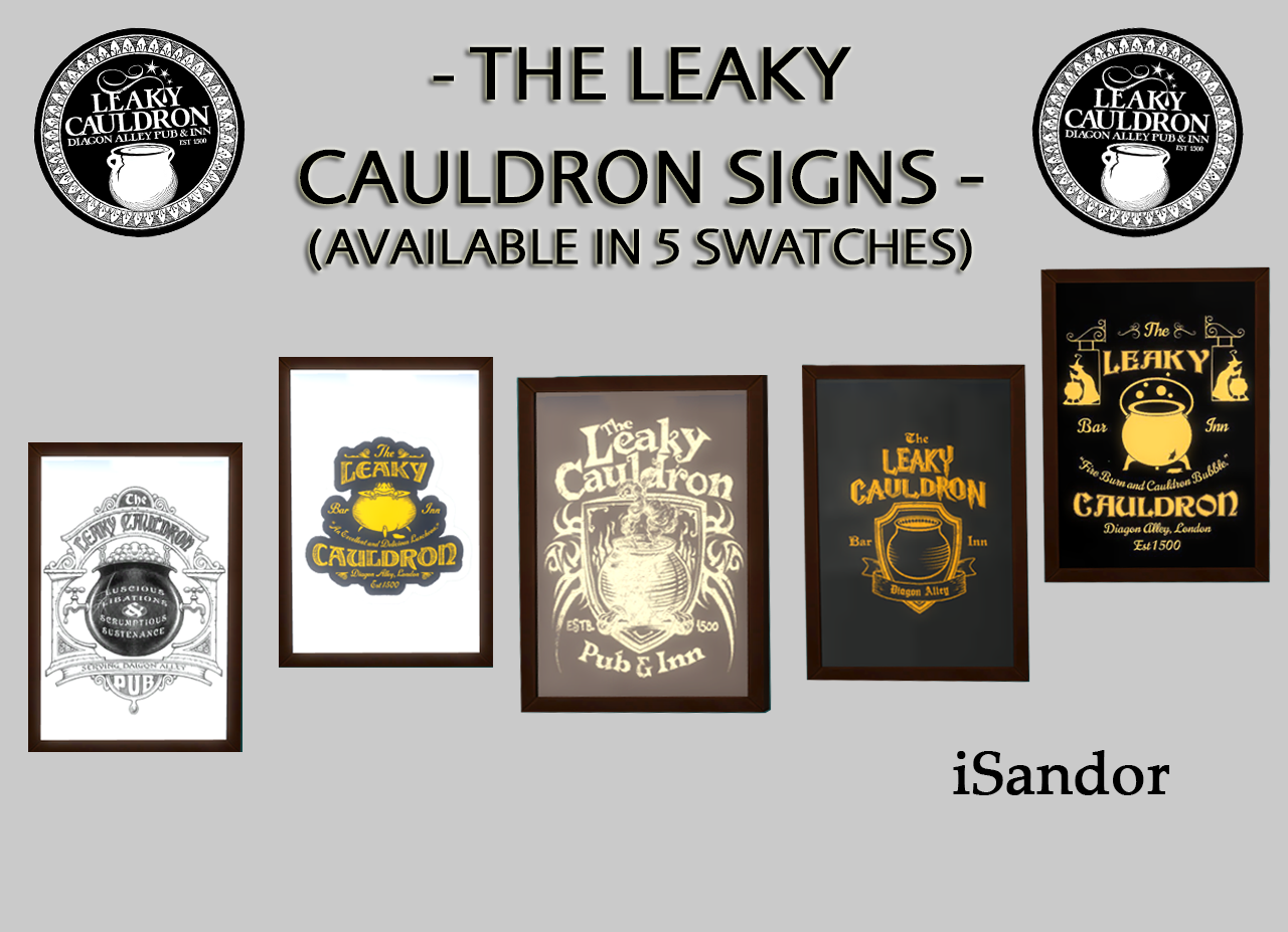 Affiches / enseignes Le Chaudron Baveur créé par ISandor