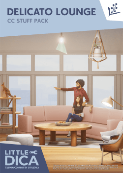 Delicato Lounge créé par Littledica