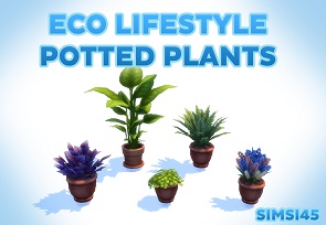 Eco Lifestyle Potted Plants créé par Simsi45