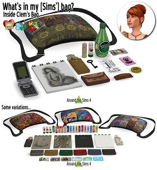 Inside Clems Bag créé par Aroundthesims
