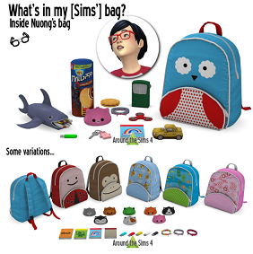 Inside Nuongs Bag créé par Aroundthesims